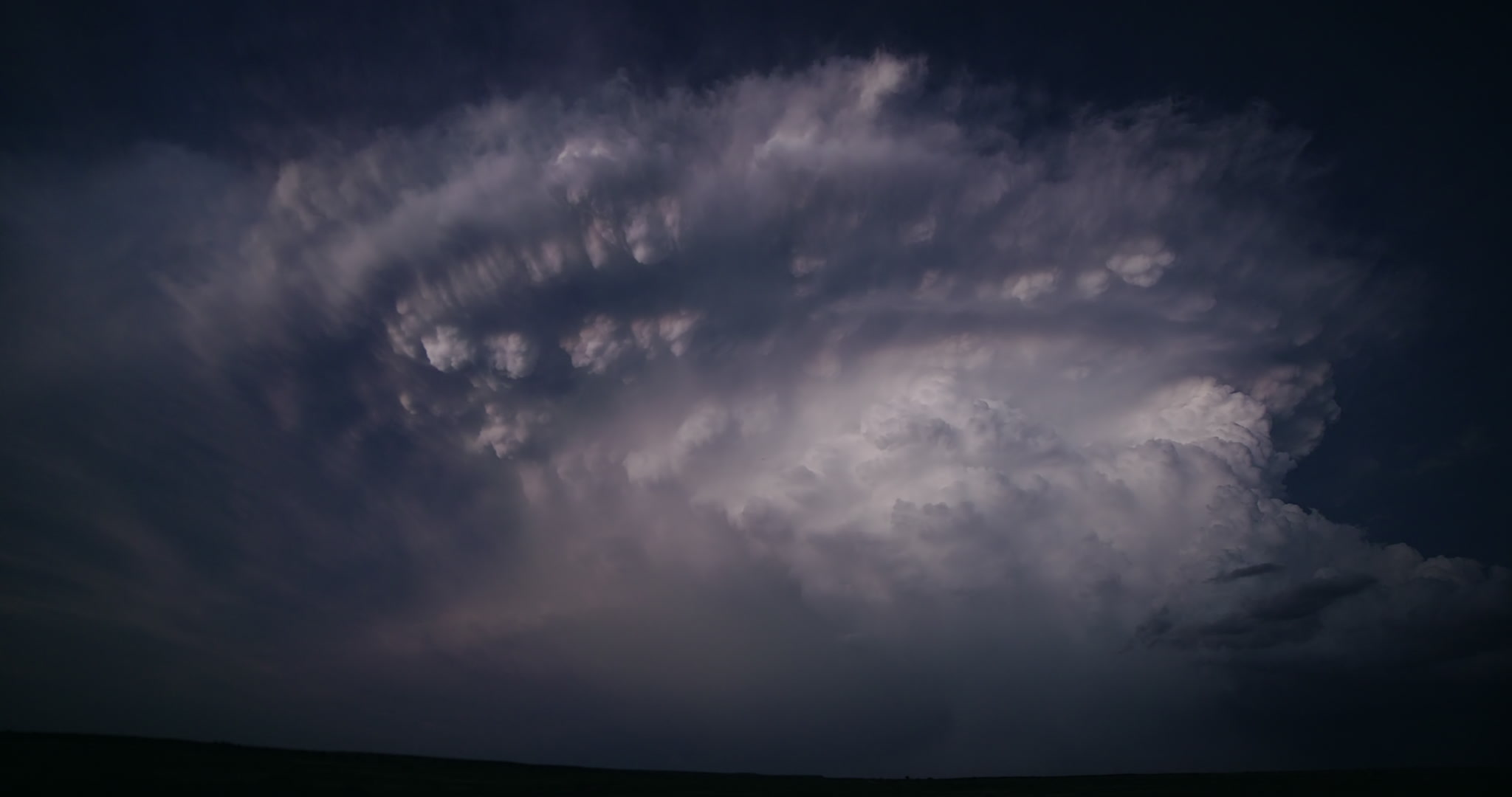 Storm clouds - Insane shot of severe thunderstorm and lightning at dusk, time-lapse, 4K. Cinematographer: Martin Lisius. Need more cinematic-quality storm shots? Please contact us.